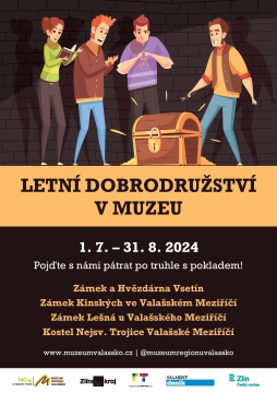 Letní dobrodružství v muzeu od 2.7.