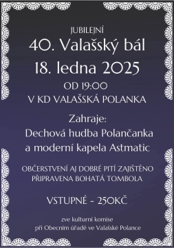 40. VALAŠSKÝ BÁL